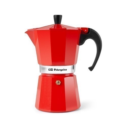 CAFETERA ORBEGOZO KFR340 3TAZAS ROJA